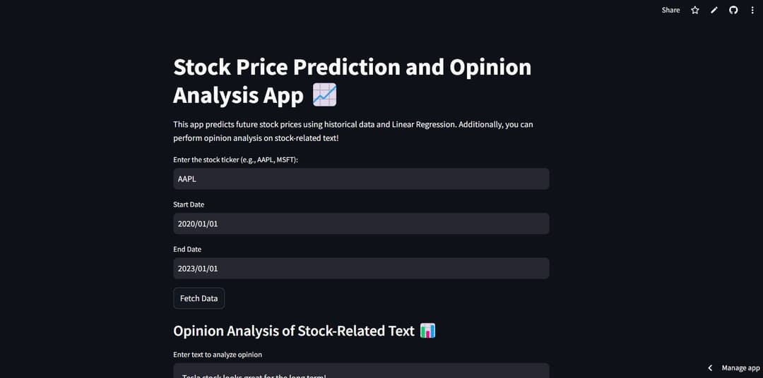 Stock Market Prediction